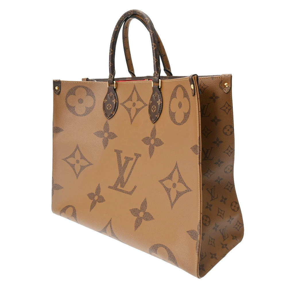 Louis Vuitton Bag Canvas Handbag OnTheGo Giant Reverse Monogram Brown